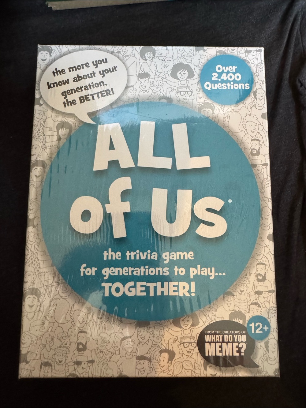 NIB All Of Us Family Trivia Game